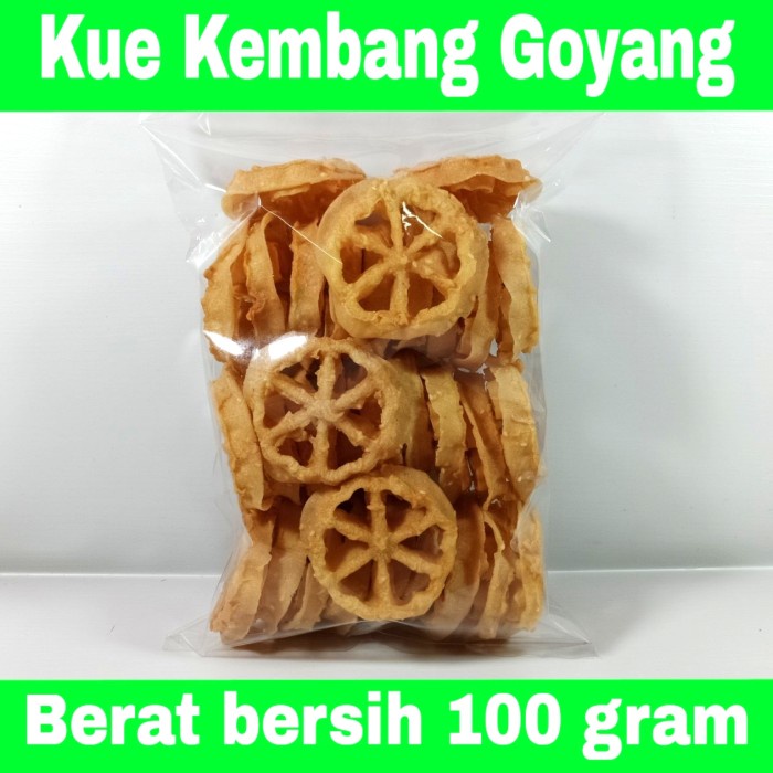 

TERLARIS KEMBANG GOYANG WIJEN HOME MADE TERLARIS 100 GR - 100 gram