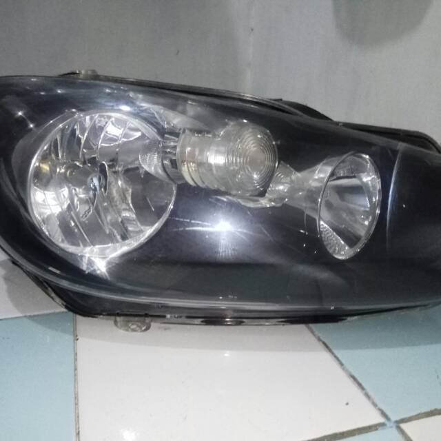 Headlamp lampu depan Vw Golf original