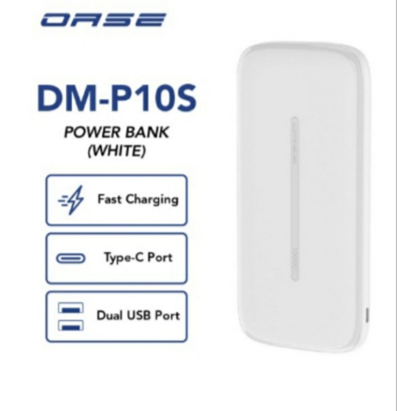 POWERBANK ORIGINAL OASE 10000MAH REAL CAPACITY