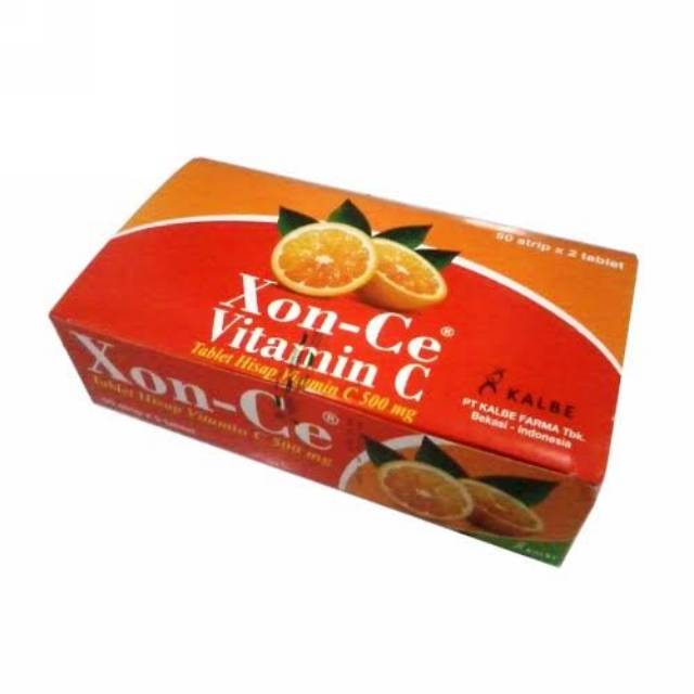 xon ce tablet 2s/ vitamin c tablet kimia farma