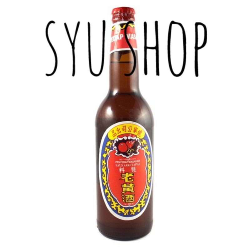 

angciu arak masak penyedap rasa AT saus sari tapai lau huang ciu lauw wang jiu lao hwang ciu