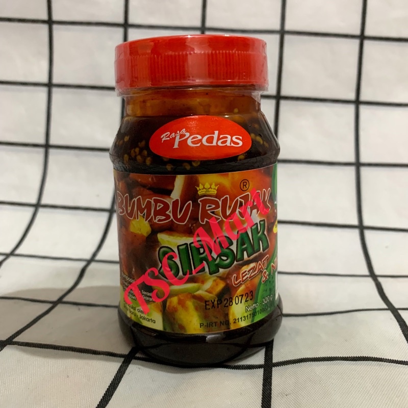 

Bumbu Rujak Buah Sirsak Terasi Khas Binjai Rasa Pedas Merah 320gr / Bumbu / Rujak / Buah / Sirsak / Terasi / Khas / Binjai / Rasa / Pedas / Merah