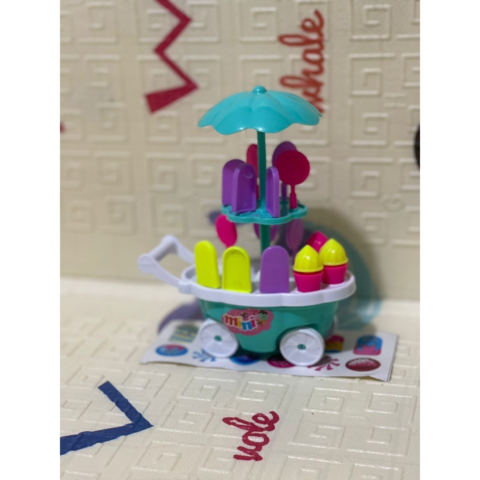 {RM} MAINAN ANAK-ANAK GEROBAK ICE CREAM F-1526-3