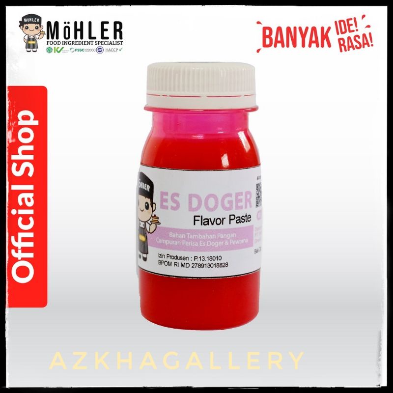 

✨ Pasta Perisa Pewarna MOHLER 60gr Es Doger
