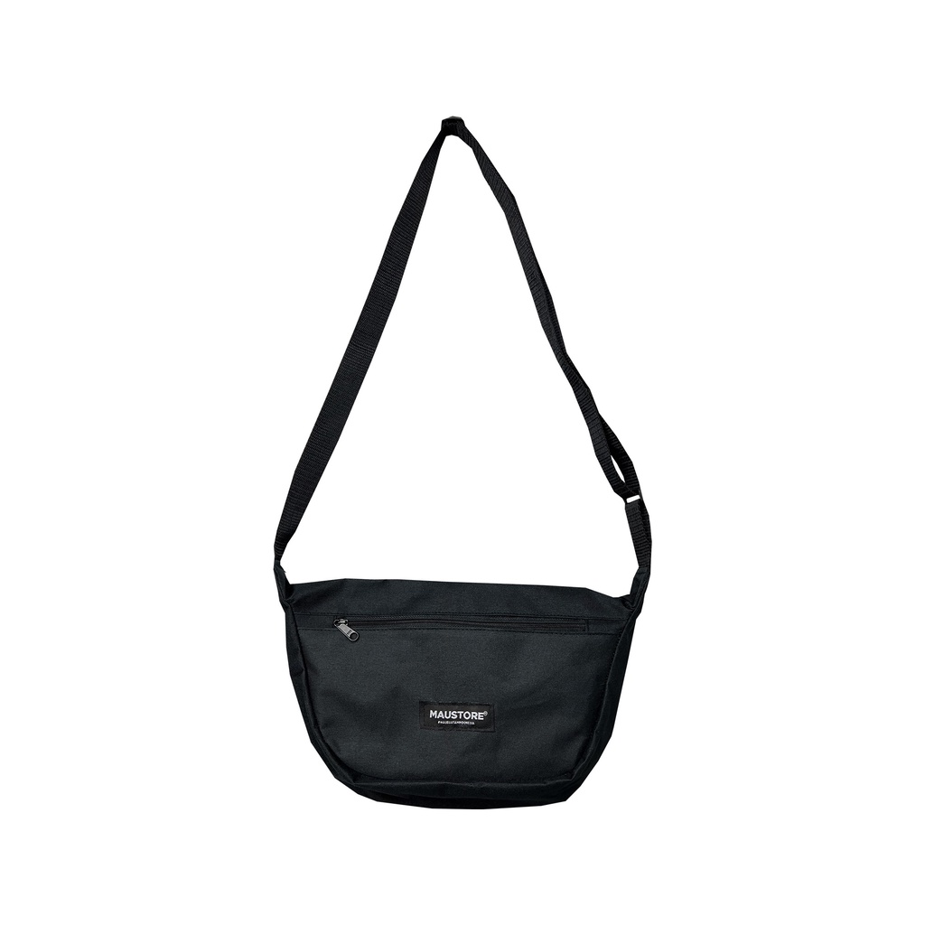 MAUSTORE Tas Selempang CLASSIC Ukuran Besar Sling Bag Pria Wanita Simpel Bahu Buat Kerja Santai