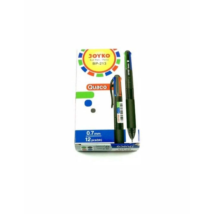 GHM BISA COD - PEN PULPEN ( 4 WARNA JOYKO ) NEW !! JOYKO QUACO BP 213 GROSIR TERMURAH