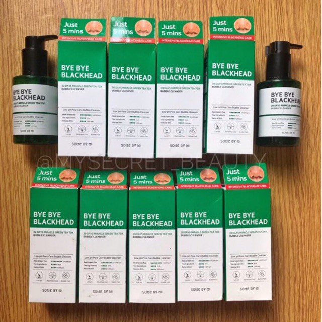 Some By Mi Byebye Blackhead Original / SOMEBYMI BYE BLACKHEAD [SHARE IN JAR BOTTLE] masker komedo