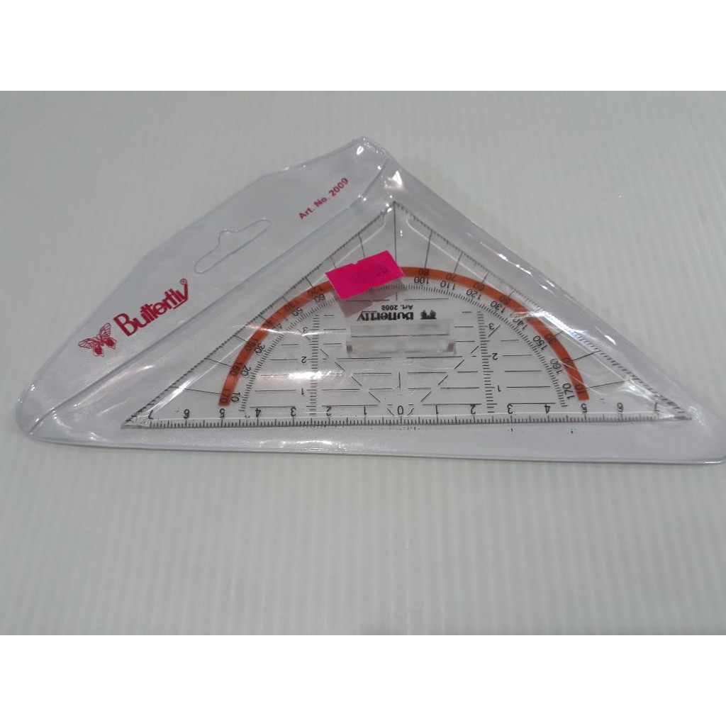 

Penggaris Segitiga Teknik Nautika High Precision Ruller Ukuran Kecil Art 2009