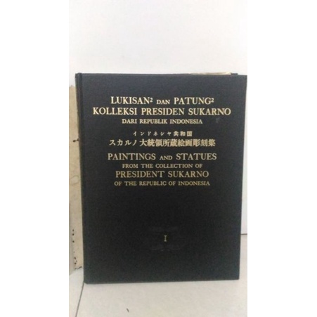 ALBUM LUKISAN DAN PATUNG KOLEKSI BUNG KARNO ORIGINAL(Barang Antik)