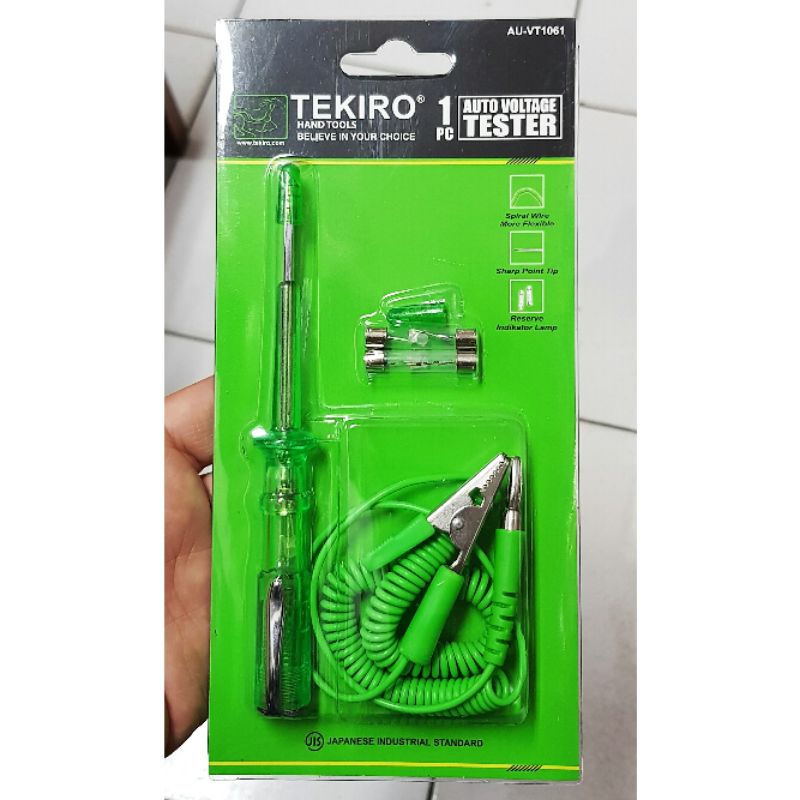 TEKIRO DC AUTO VOLTAGE TESTER / TESTPEN / TESPEN / TES PEN 6 - 24 VOLT