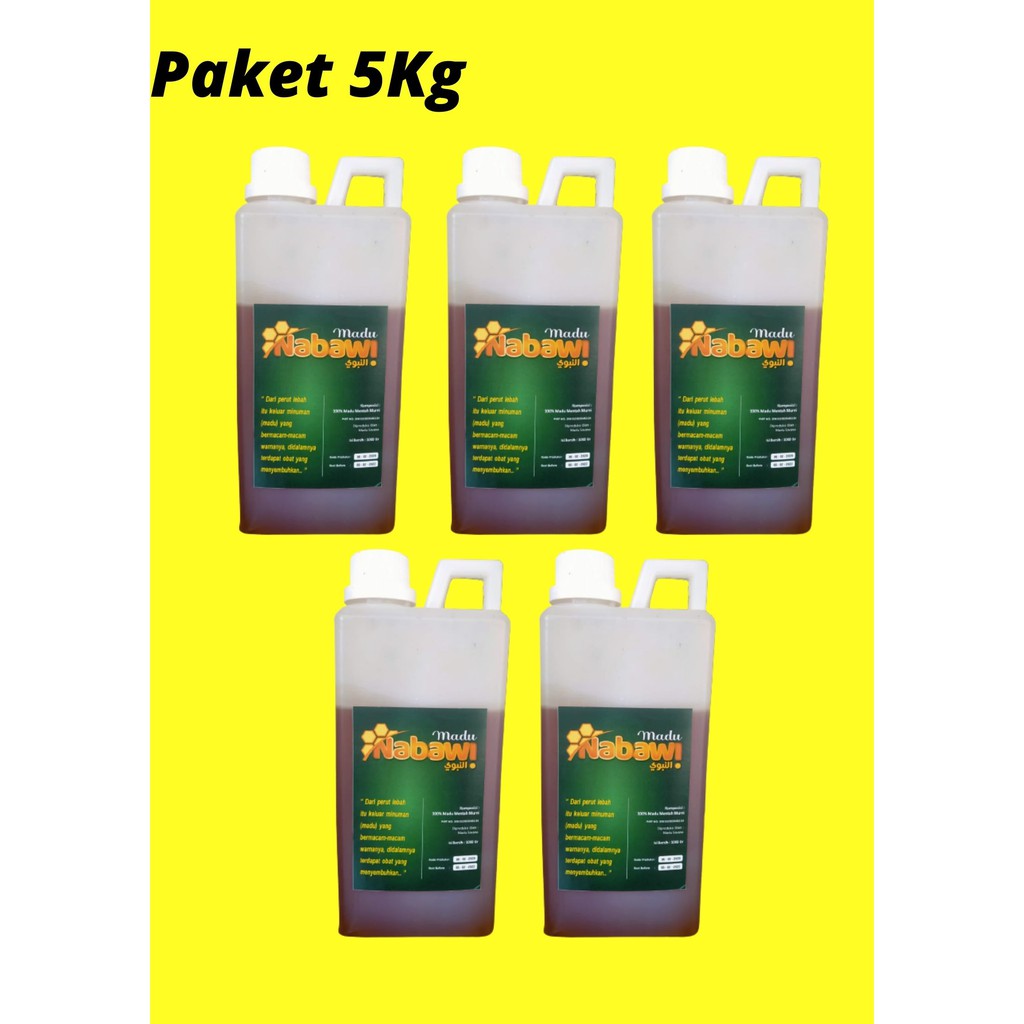 

Promo Madu Nabawi 5kg Murah