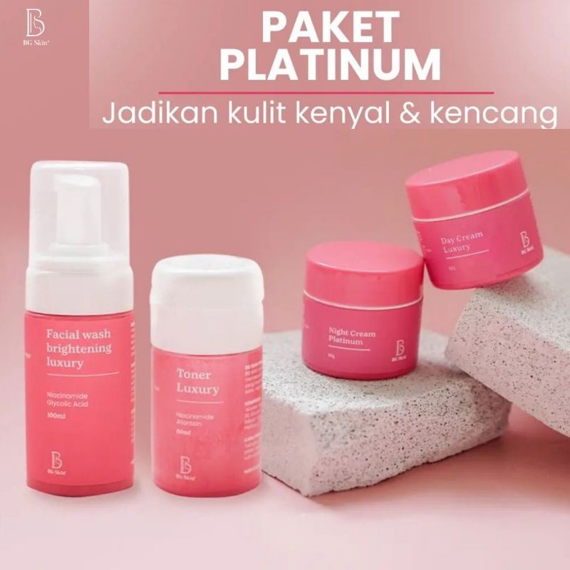 PAKET PLATINUM  100% original BG Beauty Glow