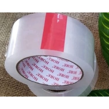 

LAKBAN BENING 48 MM 100YARD 2INCHI STRIP MERAH LAKBAN ISOLASI SOLATIP TRANSPARAN