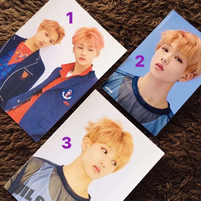 postcard we go up jisung jaemin nct dream