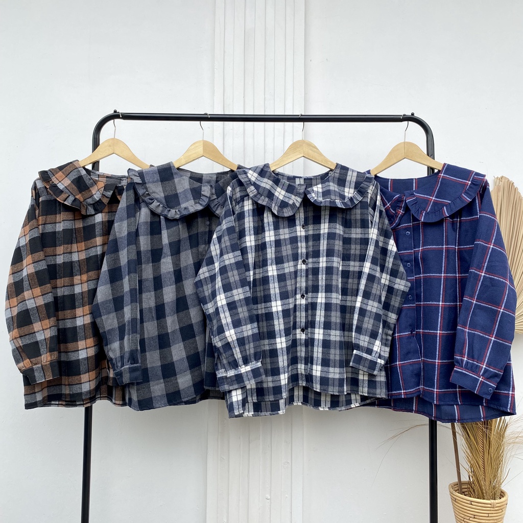 KEMEJA REMPEL LORI SHIRT FLANEL PREMIUM B350 CO