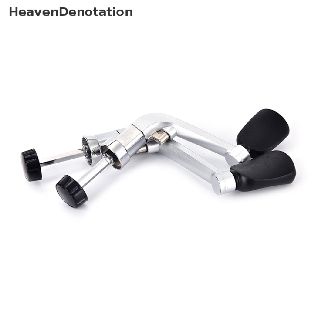 (Heavendenotation) Handle Crank Arm Reel Pancing Bahan Plastik Warna Hitam Power Lem Keras