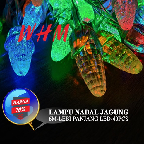 LAMPU NATAL BESAR JAGUNG/LAMPU LAMPU NATAL Lampu tidur Lampu lanskap Lampu TUMBLR LED PREMIUM  LAMPU