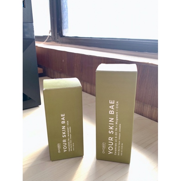 Serum  Avoskin Your Skin Bae Panthenol 5 % Mugwort Cica Barrier Hero  & Toner Ceramide LC S-20 1% SE