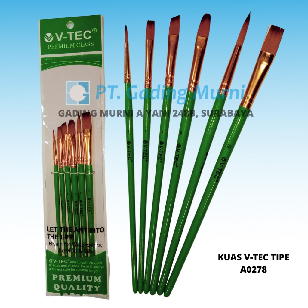 

VTEC KUAS LUKIS TIPE A0278-6