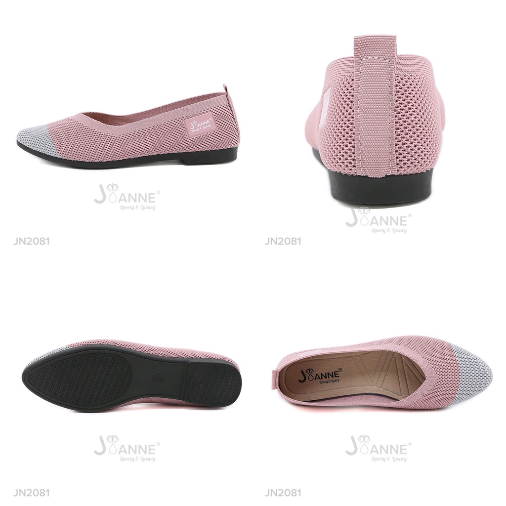 JOANNE FlyKnit Flat Shoes Lancip #JN2081 ORIGINAL (RESTOCK)