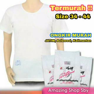  Kaos  Oblong  Pria  Polos Swan Brand Shopee  Indonesia