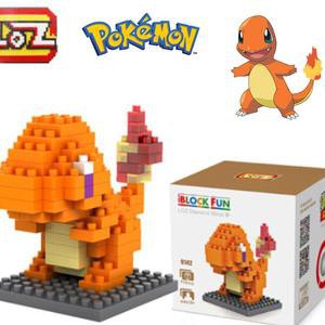 Loz Lego Pokemon Charmander Bricks Nano Block 9142
