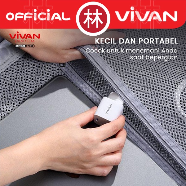 VIVAN Power 30 Fast Charging 30W A Type-C PD Multi Protection Charger