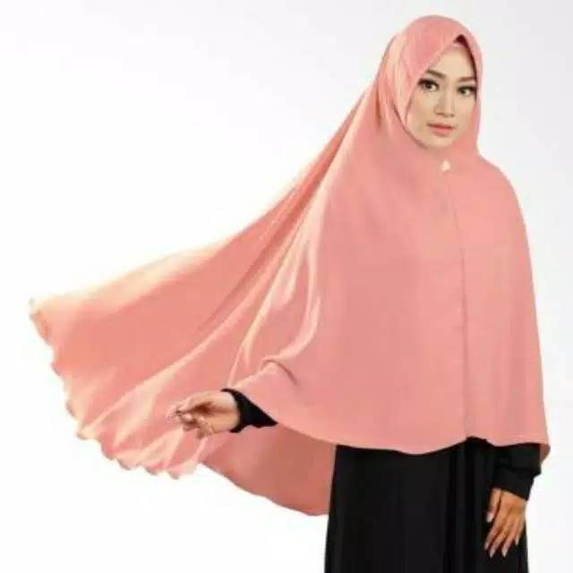 Jilbab Instan Najma 1 Slup Praktis Model Salwa Sherin Motif Abstrak Instant Pad Anti Tembem Antem
