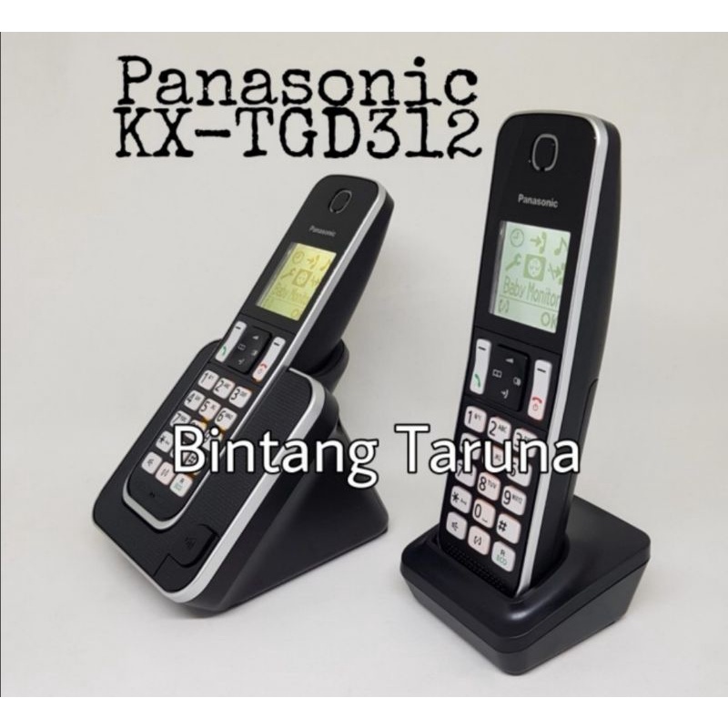 Telepon Wireless Panasonic KX-TGD312 Telpon wireless Panasonic TGD312