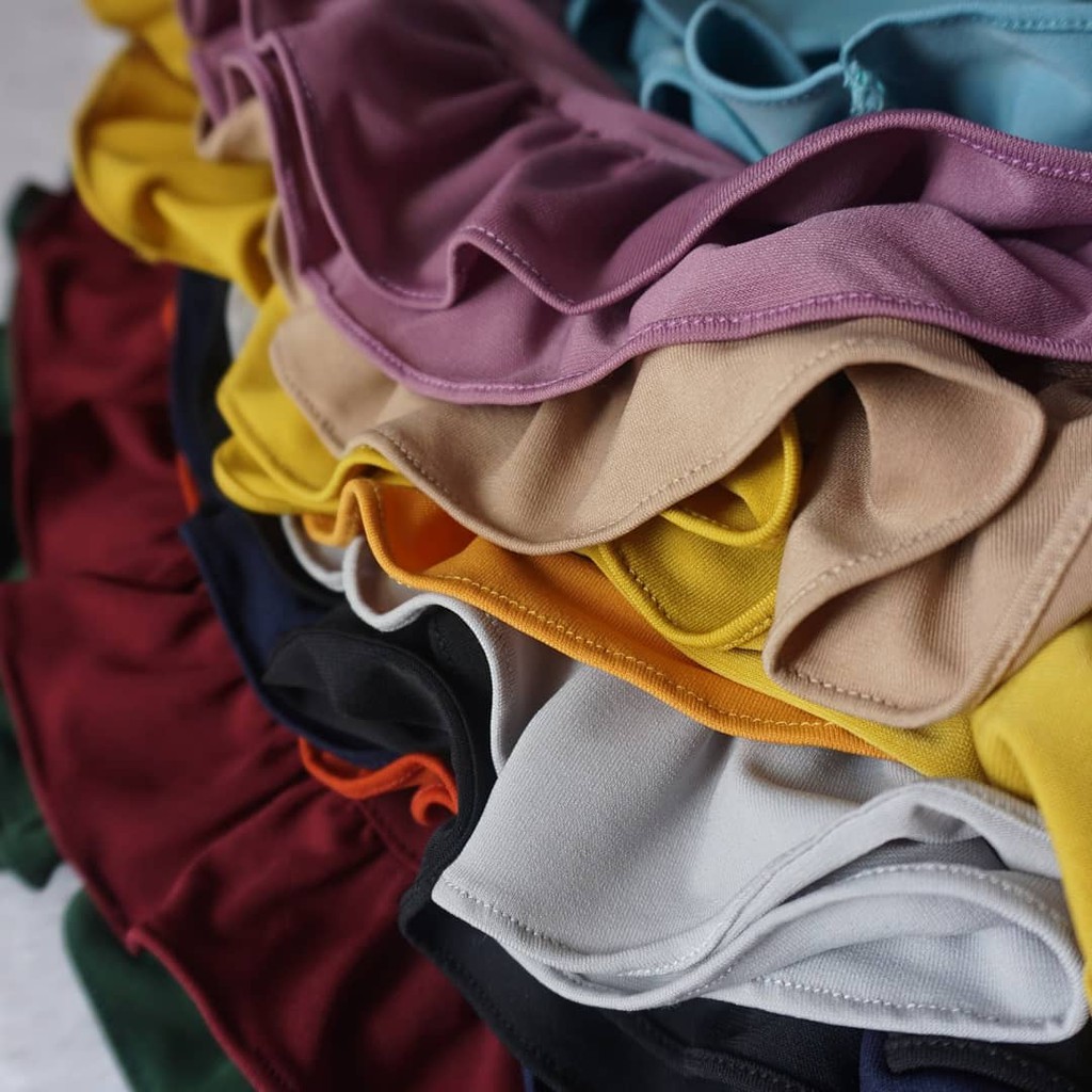 Afsheenastore Isyana Jilbab Anak Kerudung Bayi Bergo Instan Tali Curly Usia 1- 8 Tahun