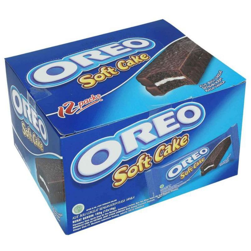 

Oreo Soft Cake 1 pak isi 12/Jajanan Anak