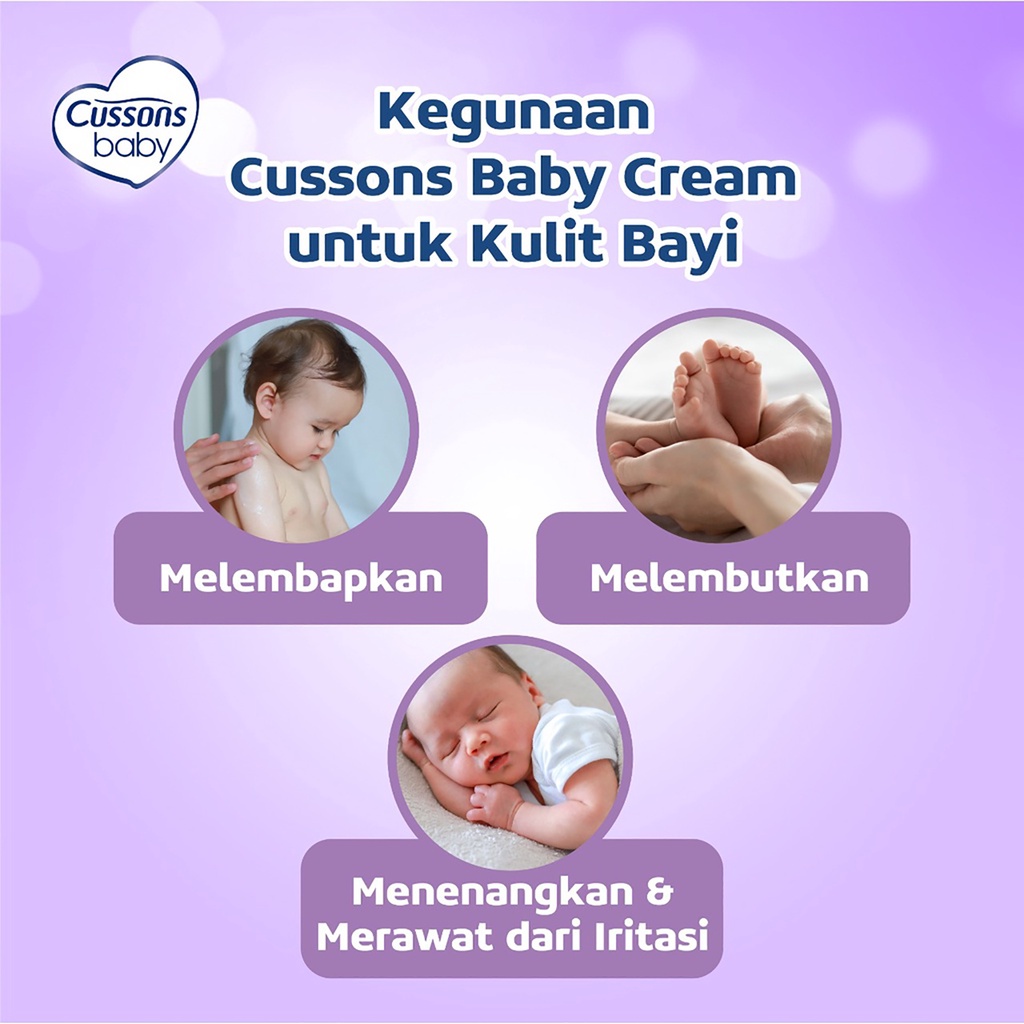 [ 2 PCS ] Cussons Baby Cream Fresh &amp; Nourish - Krim Bayi 50gr