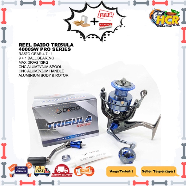 Reel Daido Trisula 4000SW Pro Series
