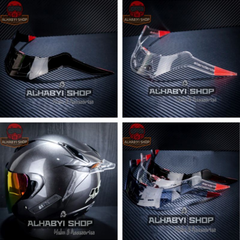 SPOILER HELM INK METRO 2 | SPOILER AKRILIK 3MM