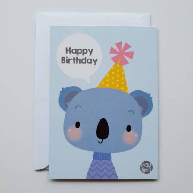 

Kartu ucapan ulang tahun / birthday card + amplop
