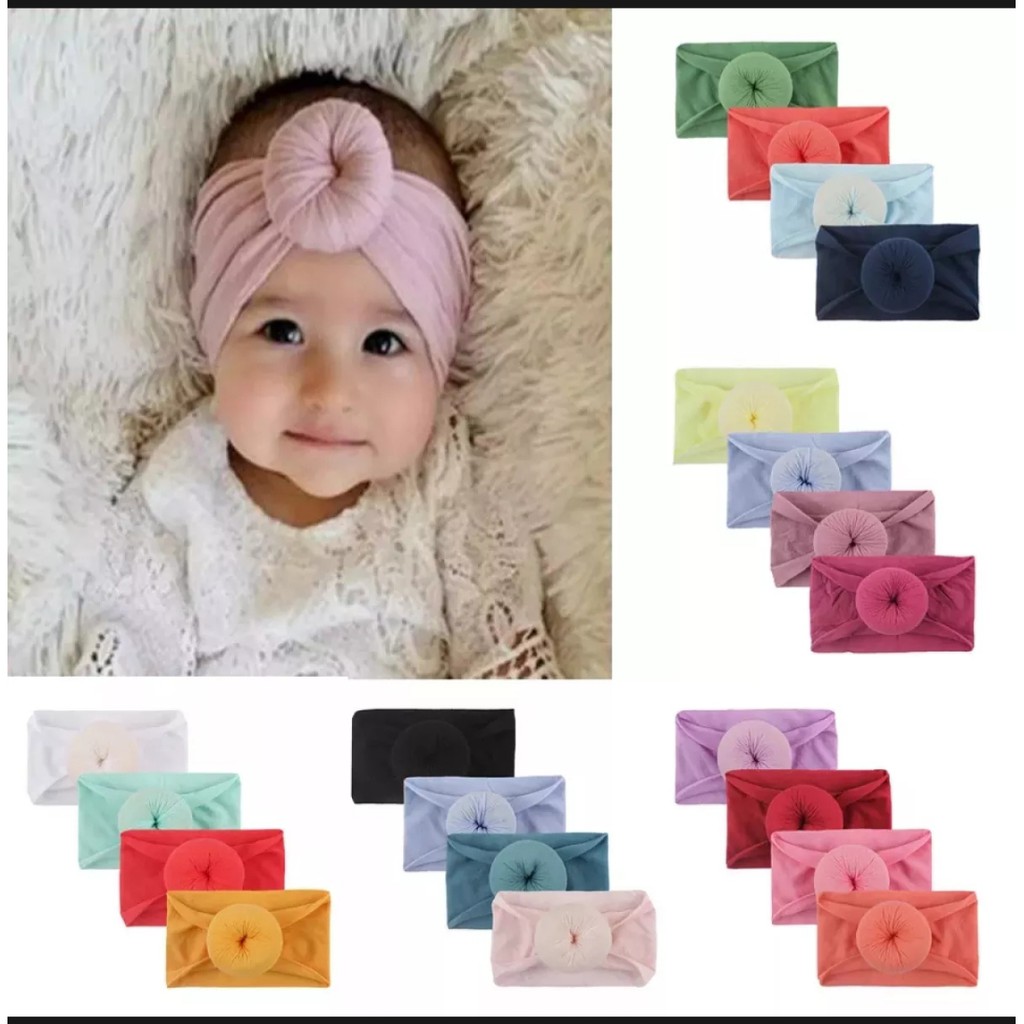 turban anak / BONDU DONAT / turban bayi / baby &amp; kids / jilbab anak / PUSAT JILBAB CICALENGKA