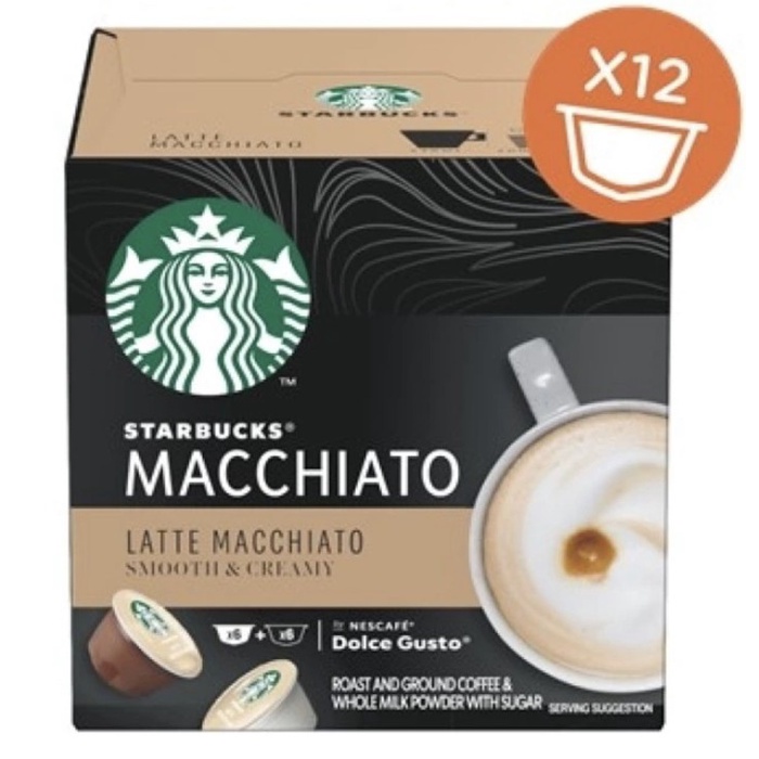 

Nescafe Dolce Gusto Starbucks Latte Macchiato - Coffee Capsules