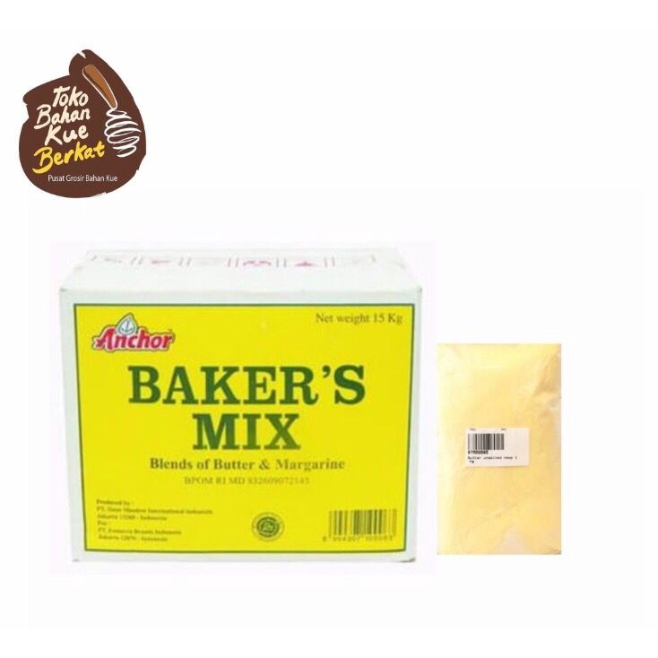 ANCHOR BAKERS MIX BUTTER BLEND 500 GR / BAKER CAMPURAN MENTEGA