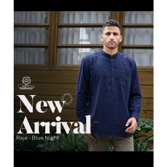 Baju Busana Muslim Koko Dewasa Lengan Panjang Merk Mutif Man Model Raja