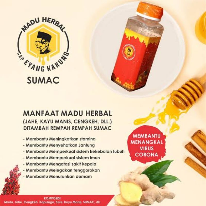 

Madu Sumac Cap Eyang Kakung