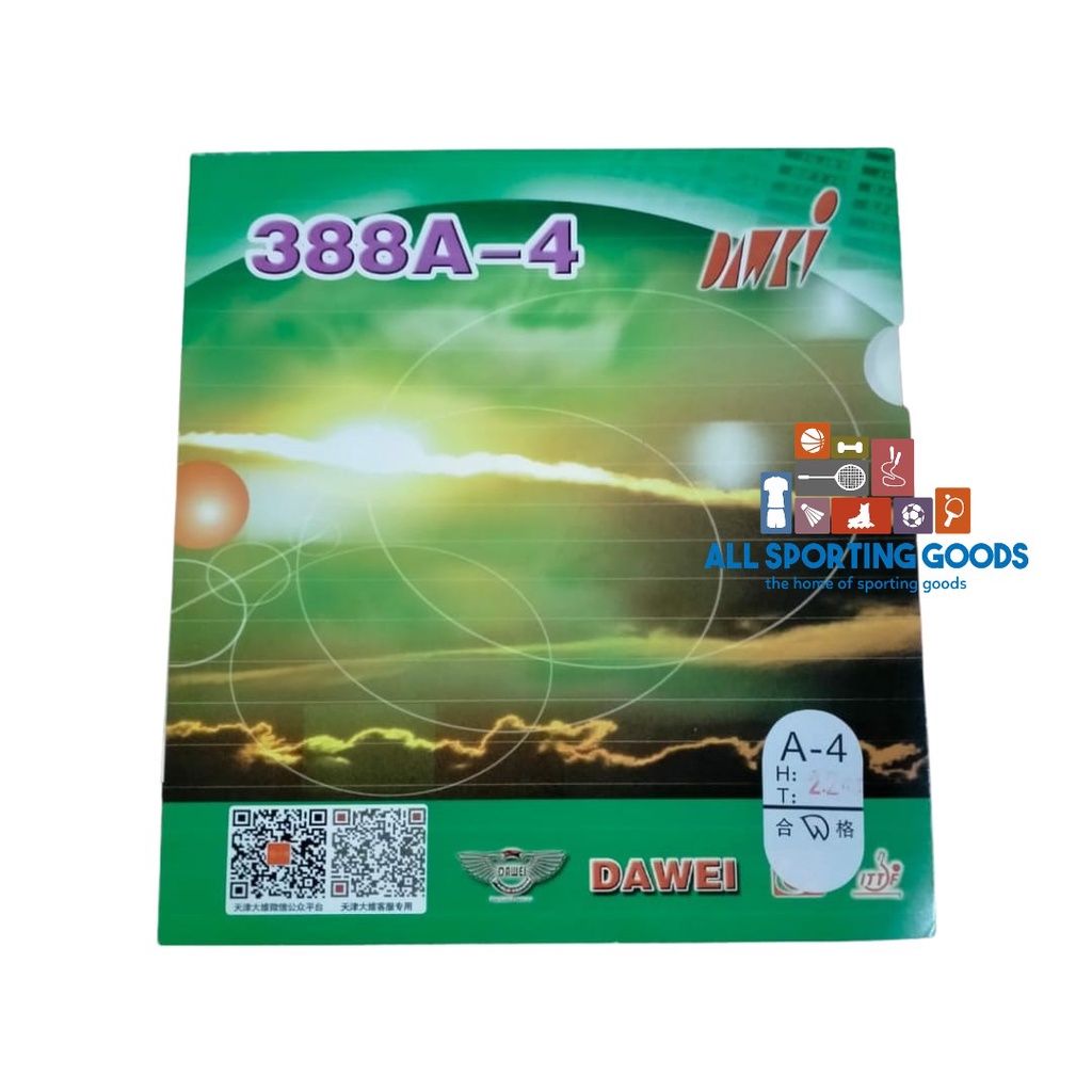 Karet Pingpong Tenis Meja Dawei 388A-4