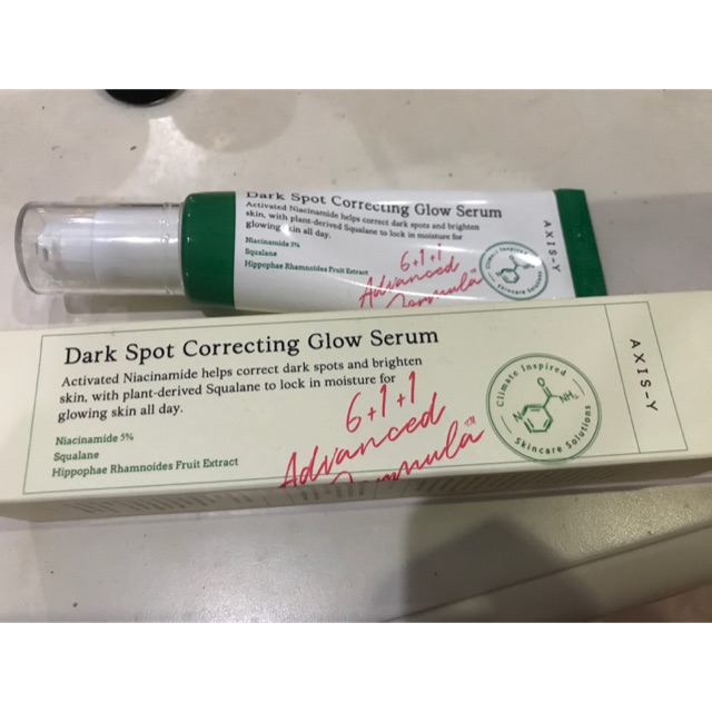 Axis y dark spot correcting glow serum PRELOVED