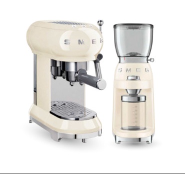 SMEG 50's RETRO COFFEE MAKER + GRINDER - MESIN KOPI SMEG