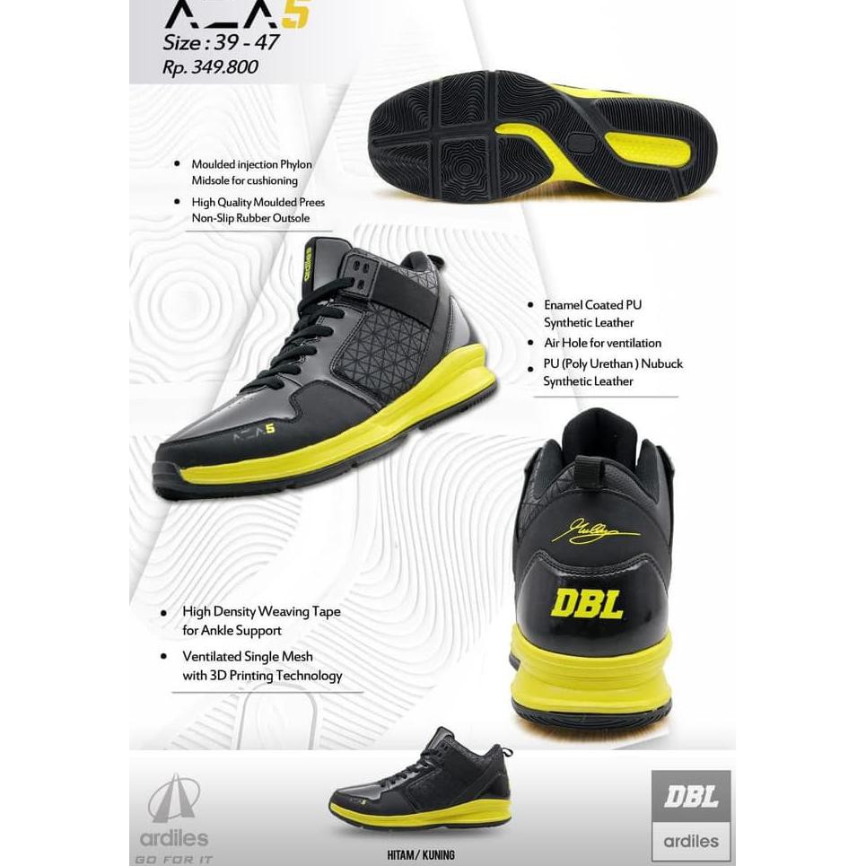 Sepatu Basket Dbl Ardiles Aza5 / Aza 5 Limited Edition