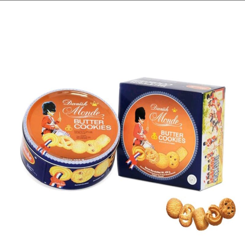 

DANISH MONDE BUTTER COOKIES 908 GRAM