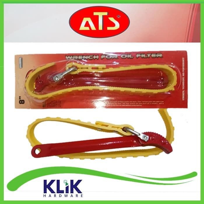 ATS Kunci Oli Filter 8 Inch Sabuk 200 mm - Oil Filter Wrench Belt 8&quot;