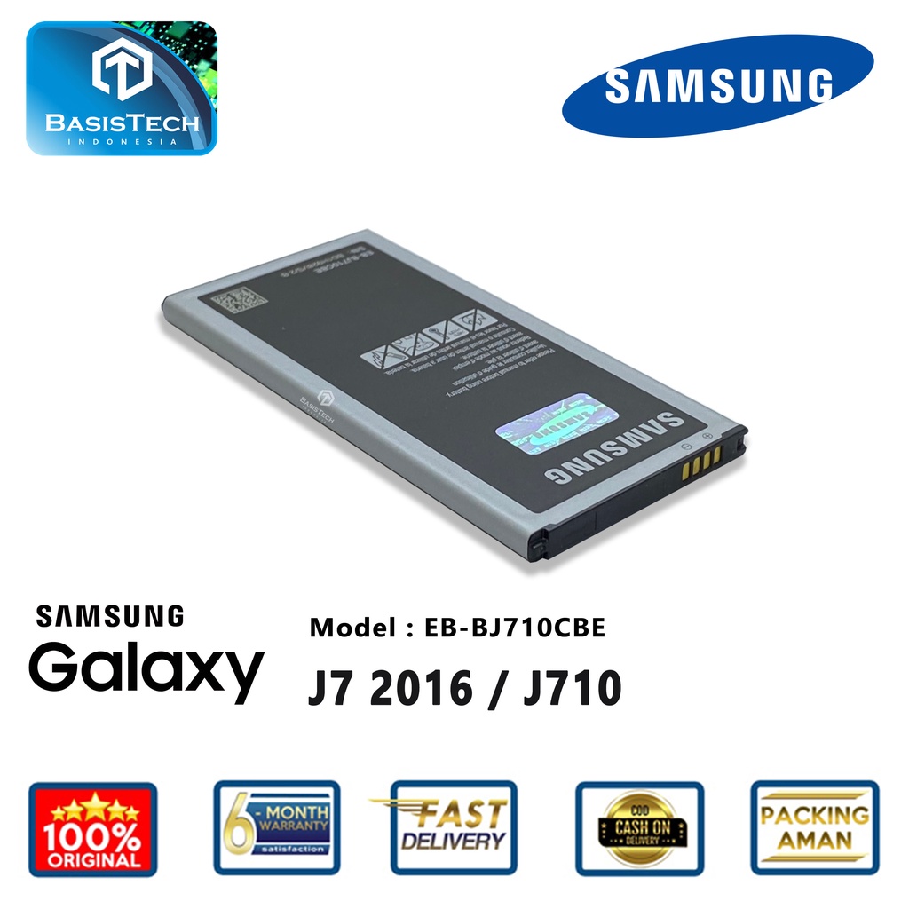 BATERAI SAMSUNG GALAXY J7 2016 J710 - EB-BJ710ABE - ORI