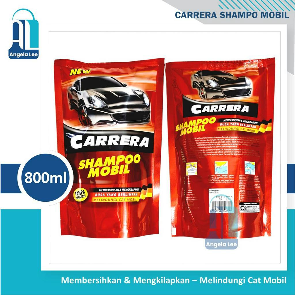 Shampoo Sabun Cuci Mobil Carrera Refill 800ml busa berlimpah melindungi cat mobil