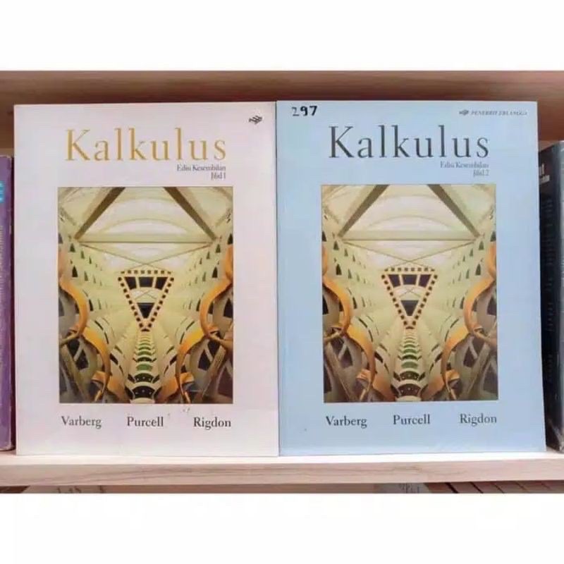 2 Buku Kalkulus Jilid 1 Dan 2 Edisi 9 Varberg Purcell Shopee Indonesia