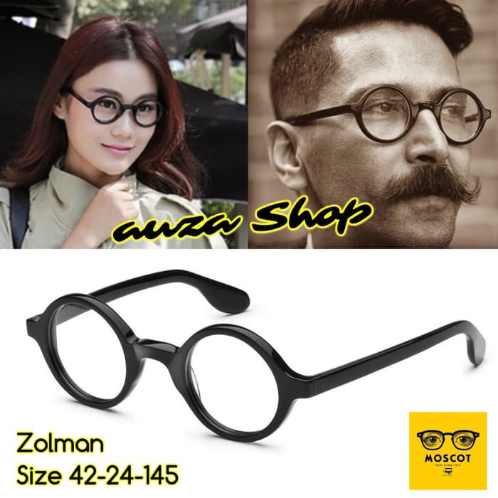 Frame Moscot Zolman Bulat Black KUALITAS PREMIUM